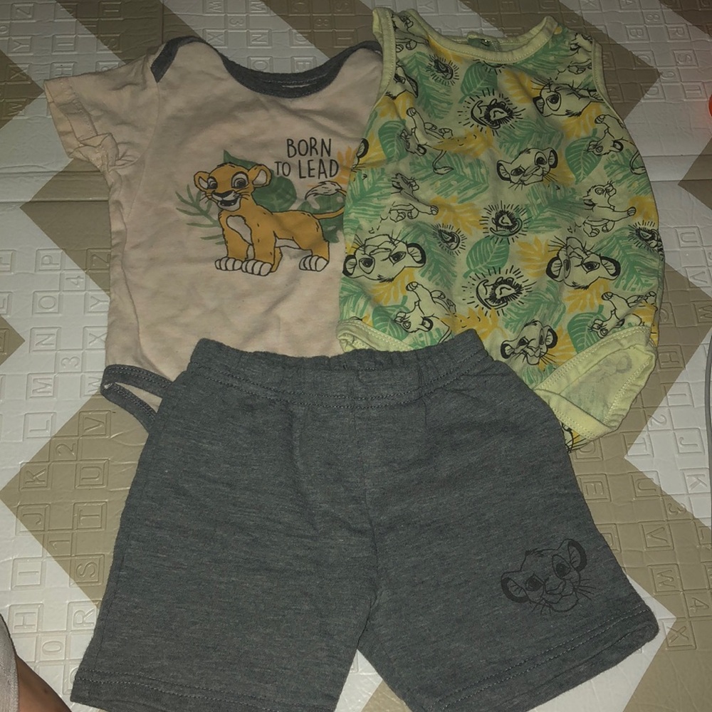 3 piece Disney lion king